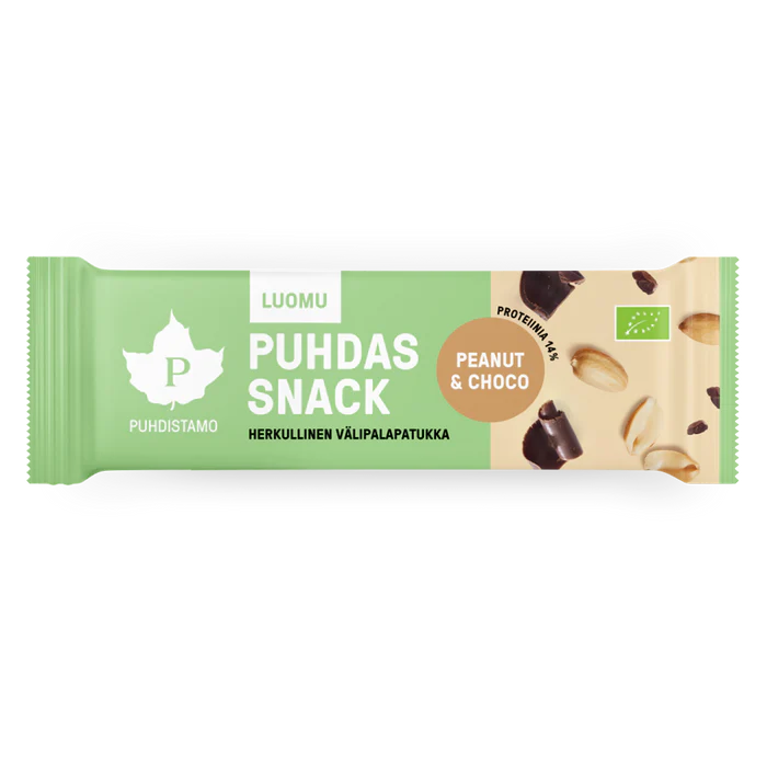Puhdas Snack- patukka Peanut & Choco (L) 40g