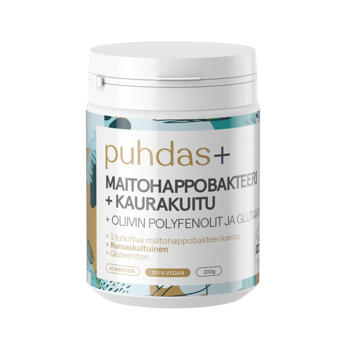 puhdas+ Maitohappobakteeri+kaurakuitu
