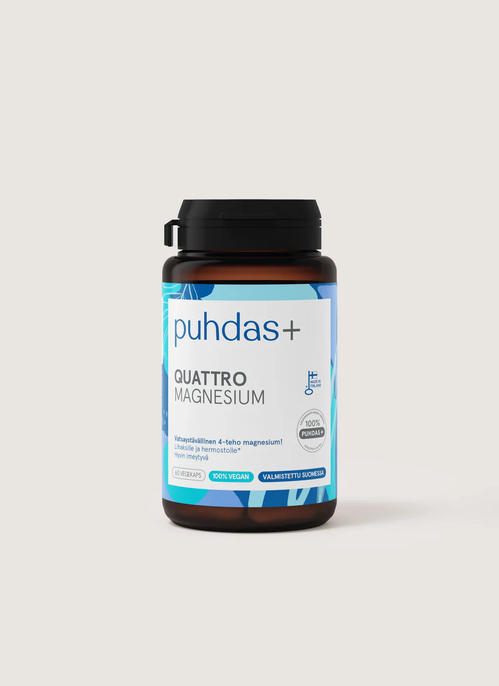 puhdas+ Quattro Magnesium 60kps