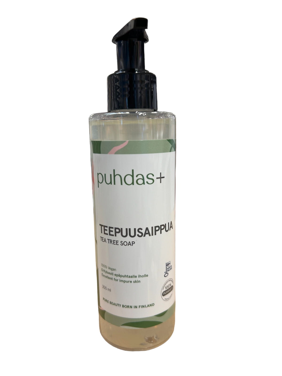 puhdas+ Teepuusaippua 200ml