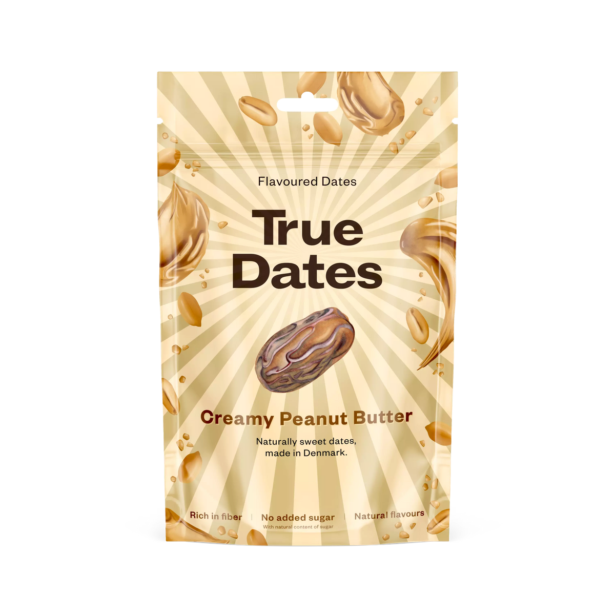 True Dates Krämig Jordnötssmör 100g