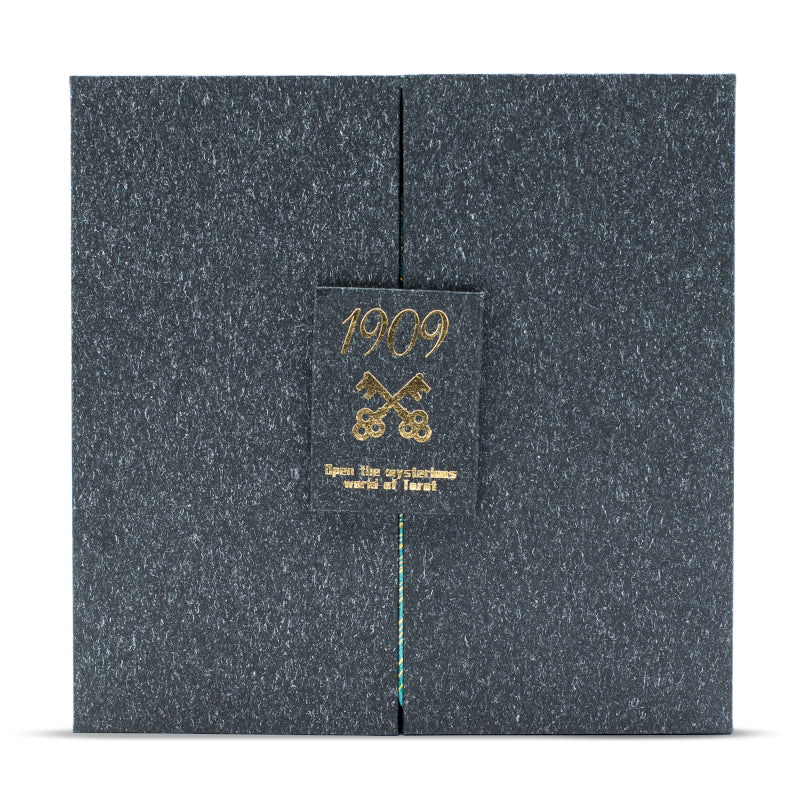 Gold & Turqoice Foil Tarot Card Gift Box Set - with booklet